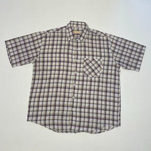 Burberry | Short Sleeve Button Up Shirt | XL
